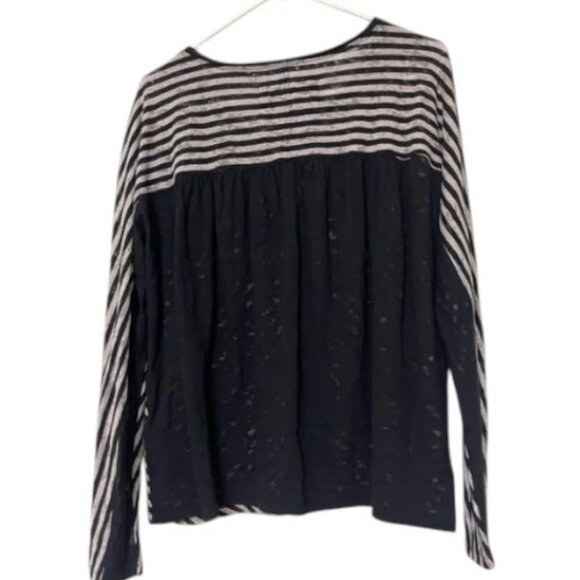 Anthropologie pilar V-neck long sleeves top size M - Picture 10 of 14